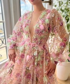 Teuta matoshi-Morning Glow Elegance Gown