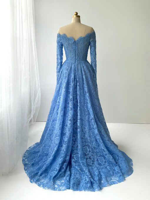 Teuta matoshi-Serene Sapphire Gown