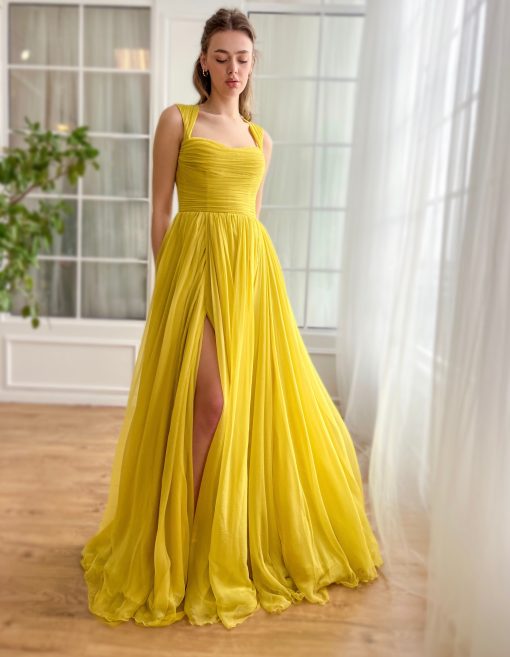 Teuta matoshi-Canary Crown Gown