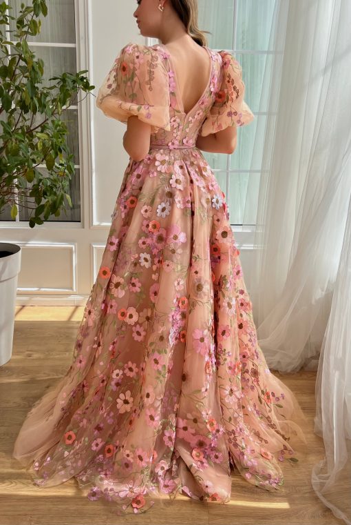 Teuta matoshi-Petal Park Gown - Image 2