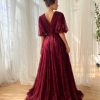 Teuta matoshi-Peach Dreamscape Gown 3