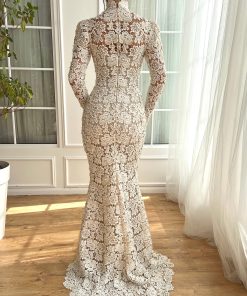 Teuta matoshi-Classic Floral Bridal Gown