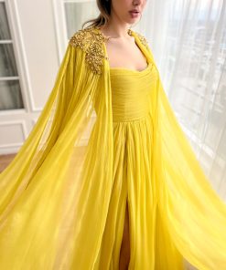 Teuta matoshi-Canary Crown Gown 2