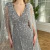 Teuta matoshi-Azure Waterfall Gown 3