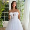 Teuta matoshi-Dreamy Dual-bow Bridal Gown