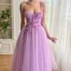 Teuta matoshi-Purple Petals Dress