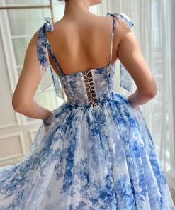 Teuta matoshi-Indigo Sky Midi Dress 2