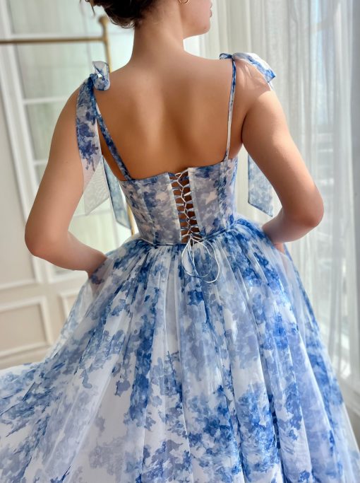 Teuta matoshi-Indigo Sky Midi Dress - Image 2