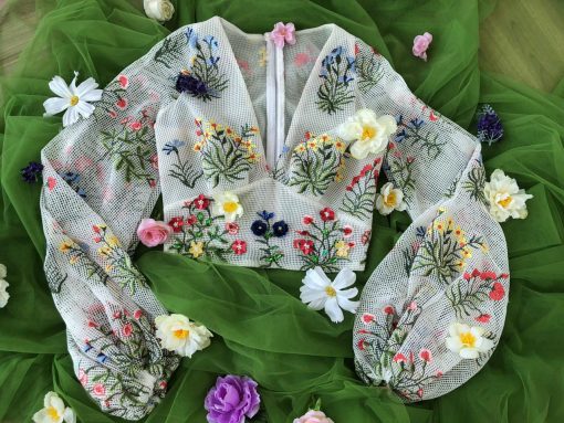Teuta matoshi-The Wildflowers Blouse - Image 2