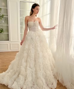 Teuta matoshi-Elysian Crystal Cloud Gown