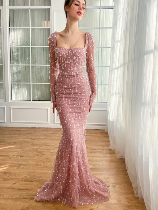 Teuta matoshi-Effervescent Mermaid Dress - Image 2