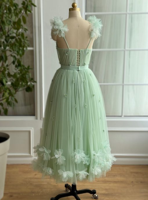 Teuta matoshi-Minty Cool Blossom Dress - Image 2