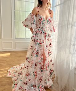 Teuta matoshi-Romance in Botanical Garden Gown