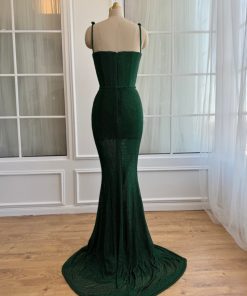 Teuta matoshi-Emerald Flair Mermaid Dress