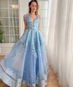 Teuta matoshi-Frost Bloom Gown