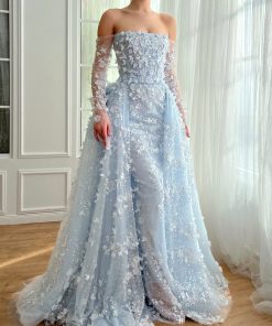 Teuta matoshi-Baby Blue Serenade Gown 2
