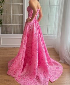 Teuta matoshi-Bonbon Rose Gown 2