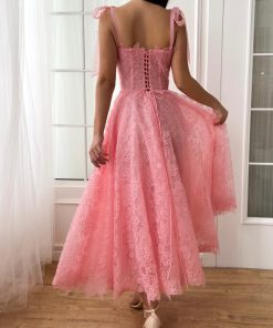 Teuta matoshi-Joséphine Bows Midi Dress 2