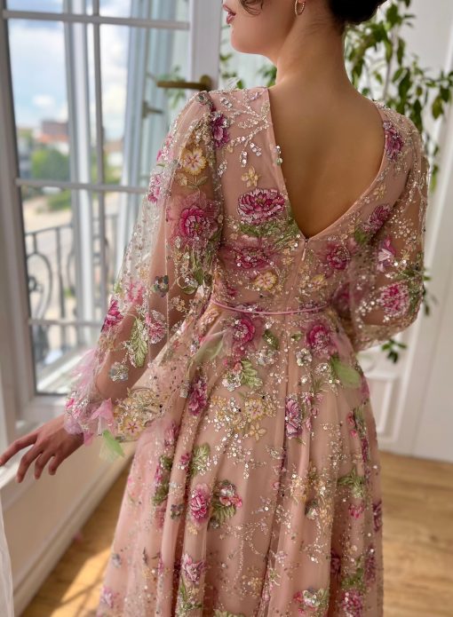 Teuta matoshi-Morning Glow Elegance Gown - Image 2