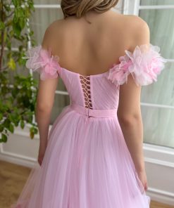 Teuta matoshi-Blush Belle Midi Dress 2
