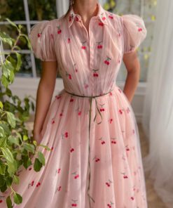 Teuta matoshi-Cherry Cupcake Gown