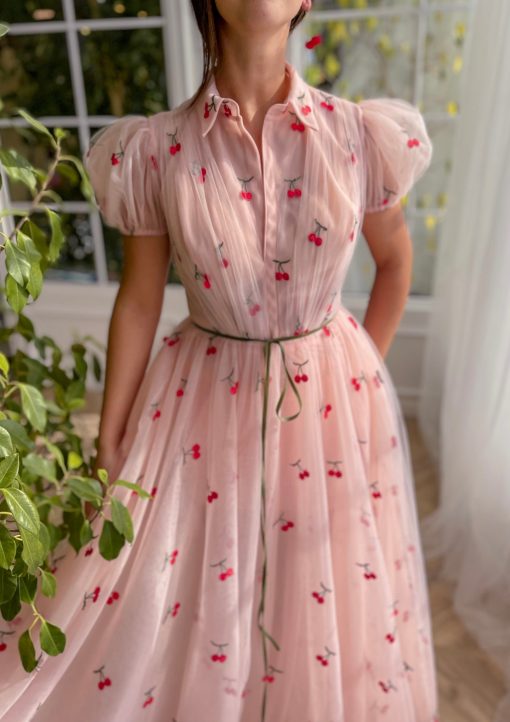 Teuta matoshi-Cherry Cupcake Gown