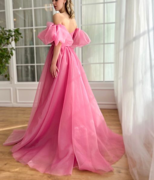 Teuta matoshi-Azalea Organza Gown - Image 2