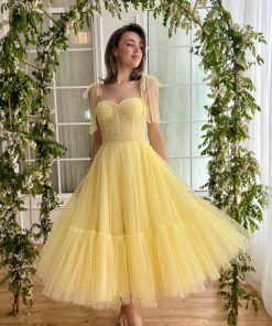 Teuta matoshi-Daisy Dotted Dress