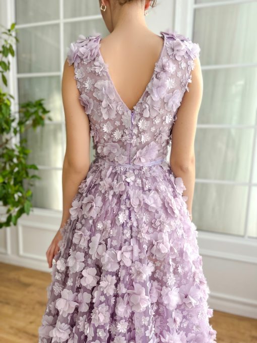 Teuta matoshi-Lavender Petal Dreamy Gown - Image 2