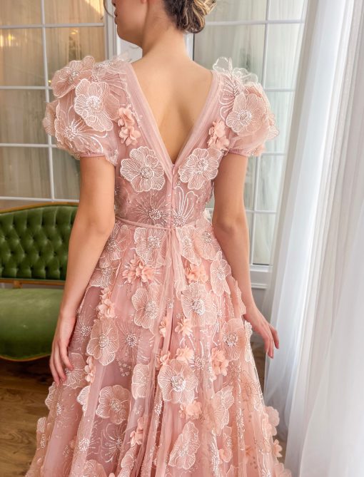 Teuta matoshi-Rosy Grace Gown - Image 2