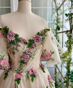 Teuta matoshi-Fleur Trail Gown
