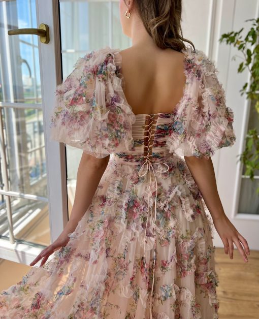 Teuta matoshi-Floral Summer Gown - Image 2