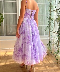 Teuta matoshi-Violet Sky Midi Dress 2