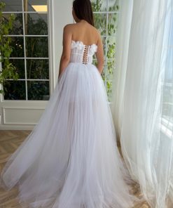 Teuta matoshi-Dreamy Dual-bow Bridal Gown 2