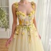 Teuta matoshi-Tulip Bloom Mesh Gown 4