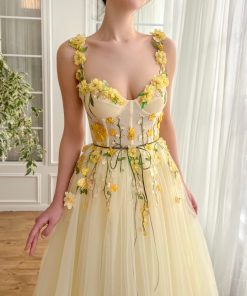 Teuta matoshi-Daisy Sunshine Midi Dress