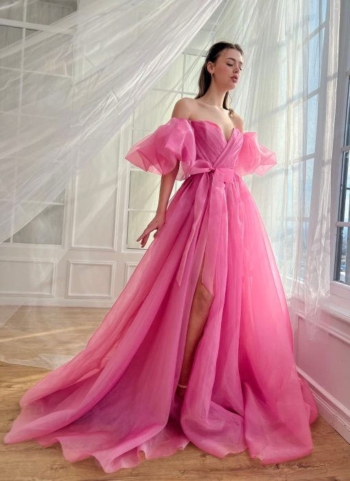 Teuta matoshi-Azalea Organza Gown