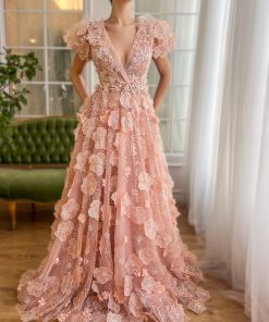 Teuta matoshi-Rosy Grace Gown