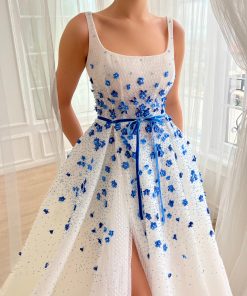 Teuta matoshi-White Midnight Gown 2