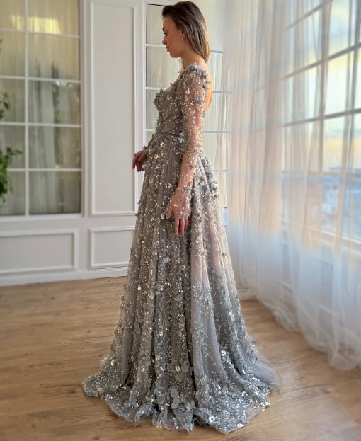 Teuta matoshi-Garden of Grace Couture Gown - Image 2