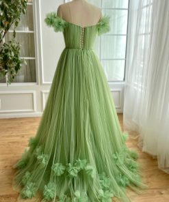 Teuta matoshi-Willow Breeze Tulle Gown