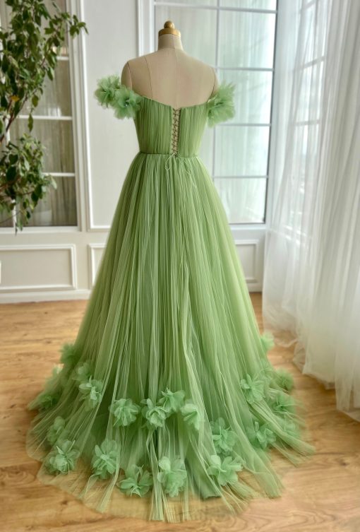 Teuta matoshi-Willow Breeze Tulle Gown