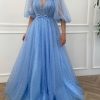 Teuta matoshi-Skysail Puffsleeves Gown 5