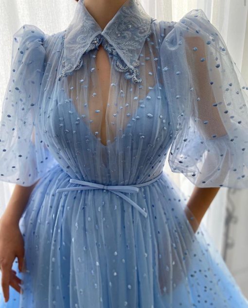 Teuta matoshi-Celestial Dots Gown - Image 2