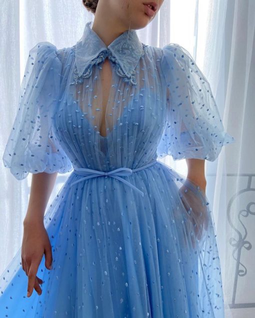 Teuta matoshi-Celestial Dots Gown - Image 3