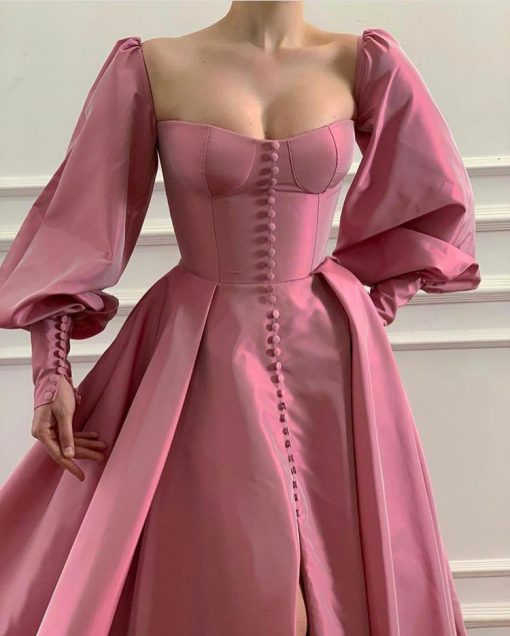 Teuta matoshi-Timeless Rose Gown - Image 3