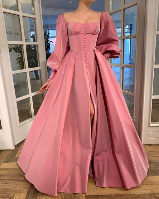 Teuta matoshi-Timeless Rose Gown