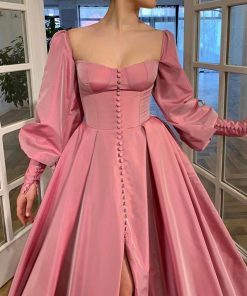 Teuta matoshi-Timeless Rose Gown 2