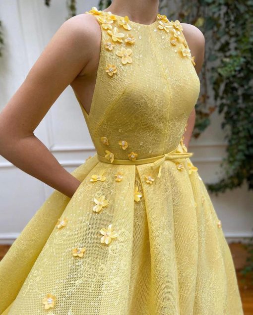 Teuta matoshi-Somerton Bloom Gown - Image 2