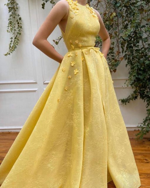 Teuta matoshi-Somerton Bloom Gown - Image 3